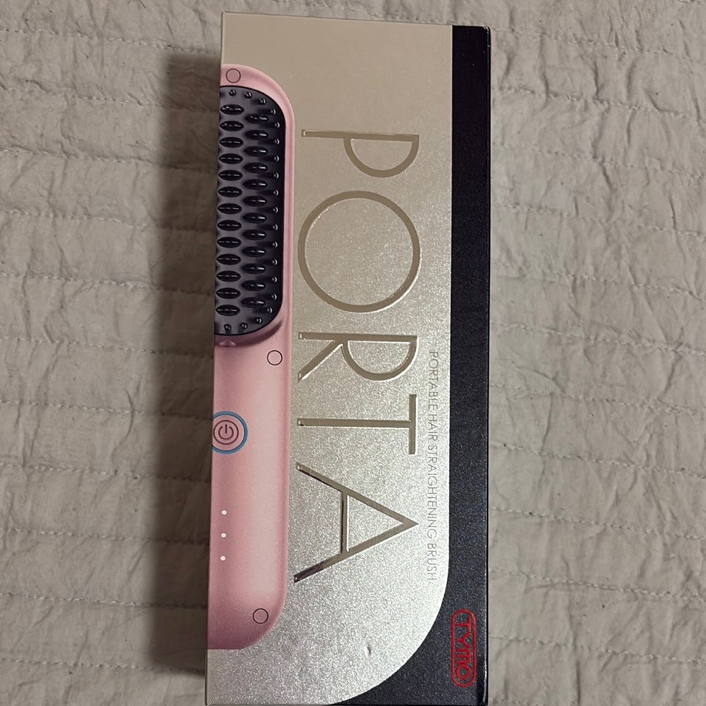 Pink Hair Straightening Brush